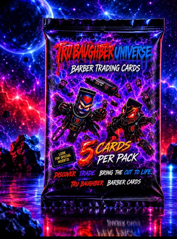 Tru Baughber Universe™ First Barber Series 5-Card Pack
